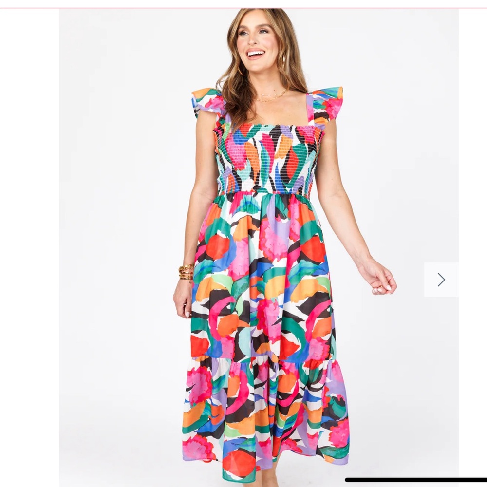 THML bright summer Annie vacation dress size small
